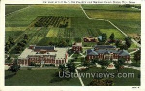 IOOF Old Peoples Orphans Home - Mason City, Iowa IA  