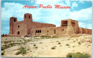 M-55484 Acoma Pueblo Mission Acoma Pueblo New Mexico