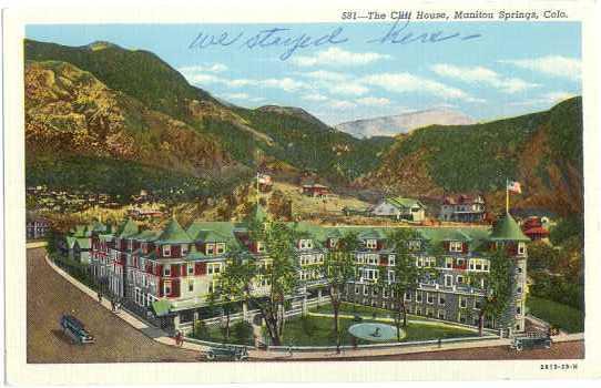 The Cliff House Manitou Springs, Colorado CO, Linen