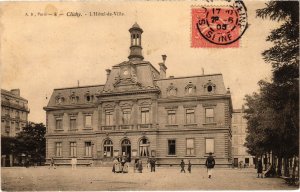 CPA Clichy Hotel de Ville (1314173)