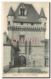 Old Postcard Loches I and L Gate Cordeiliers