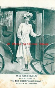 Actress Jessie Busley, Play In the Bishop's Carriage,New Theatre New York City