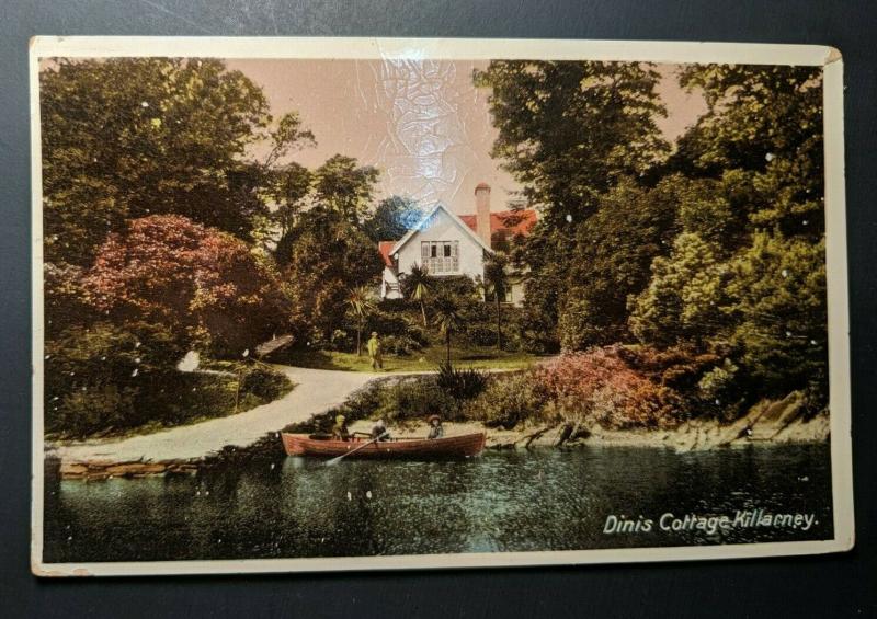 Mint Vintage Dinis Cottage Killarney Co Kerry Ireland Real Picture Postcard