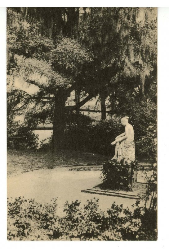 SC - Charleston. Middleton Place Gardens, Statue by Schadow