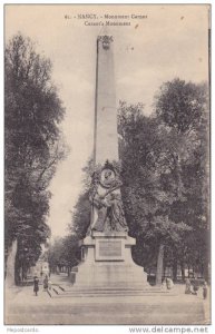 Monument Carnot, Carnot's Monument, Nancy (Meurthe-et-Moselle), France, PU-1919