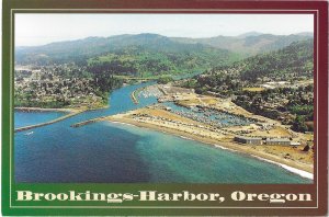 Brooklings Harbor Southern Coast Oregon on Banks of the Chetco River Continental