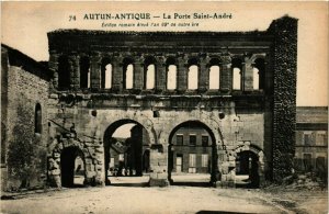 CPA AUTUN - Antique - La Porte St-ANDRÉ (354426)
