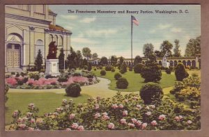 Franciscan Monastery Rosary Portico - Washington, DC postcard