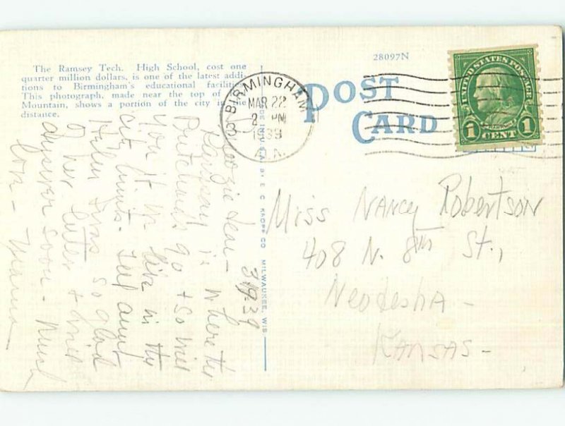 Linen AERIAL VIEW Birmingham Alabama AL hs8444