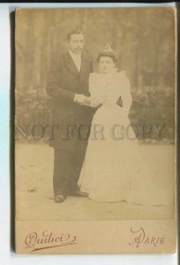 439751 FRANCE wedding couple newlyweds Henriette Lesage Ollivier Quilici Paris