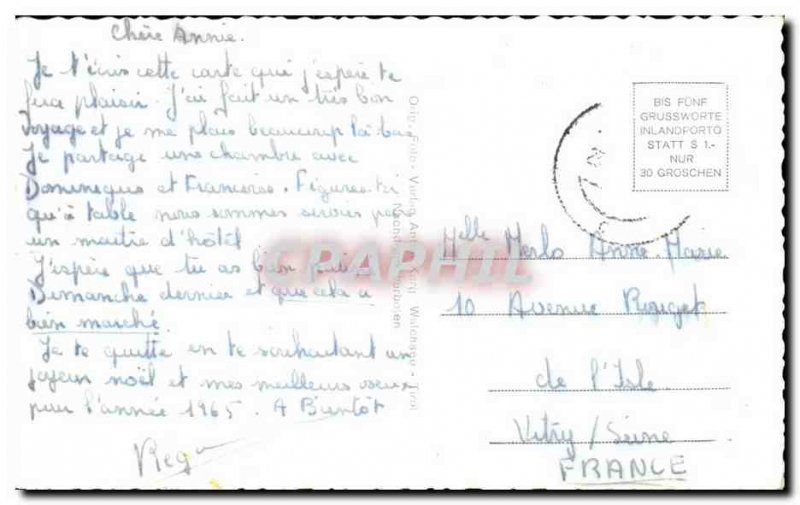 Postcard Modern Walchsee Tirol