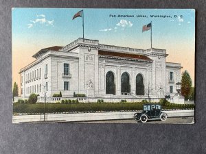 Pan American Union Washington DC Litho Postcard H2031081118