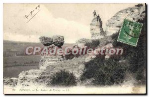 Postcard Old Vesoul Rocks Frottey