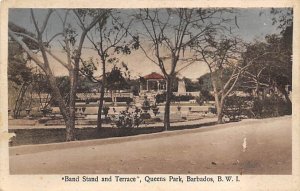 Band Stand and Terrace, Queen's Park Barbados West Indies Unused 