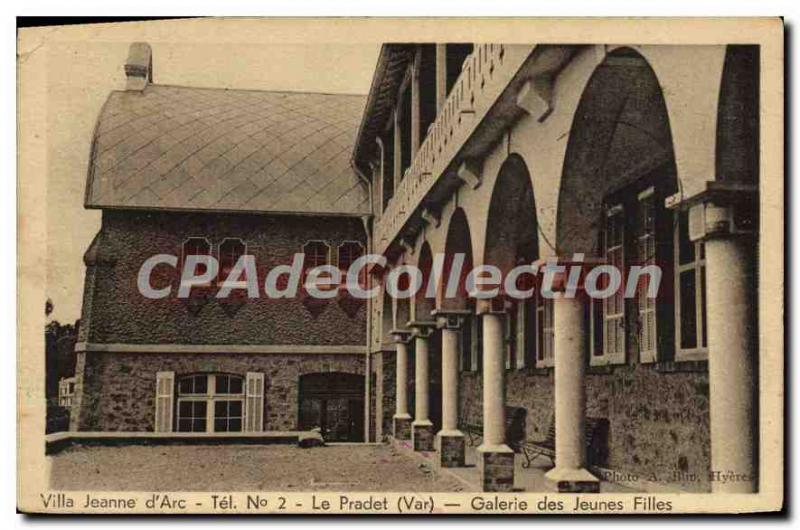 Postcard The Old Pradet Galerie Des Jeunes Filles Villa Jeanne d'Arc
