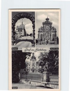 Postcard Gruß aus Bückeburg Germany