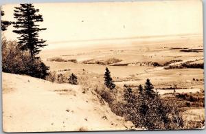 RPPC View From Look Off, Kings County Nova Scotia Photo Vintage Postcard L13