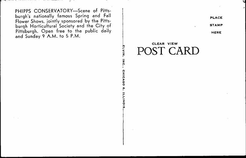 Postcard MONUMENT SCENE Pittsburgh Pennsylvania PA AK7705