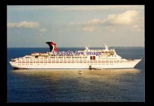 SIM0480 - Carnival Cruises Liner , Tropicale , built 1981 - postcard