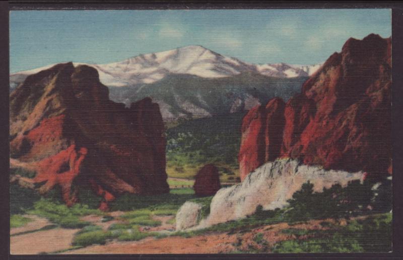 Pike's Peak,Gateway of the Garden of the Gods