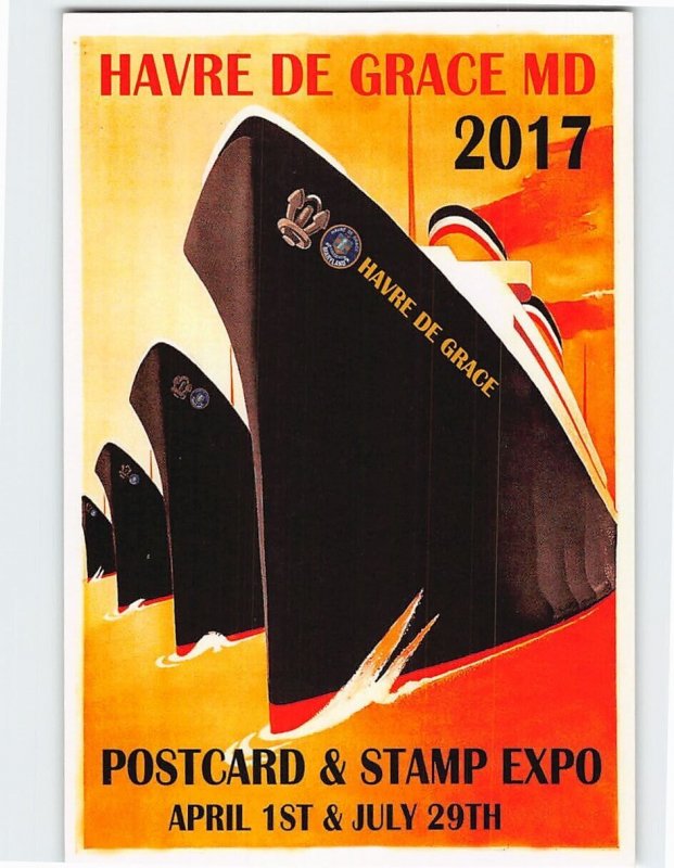 Postcard Postcard & Stamp Expo, Havre de Grace Community Center, Maryland