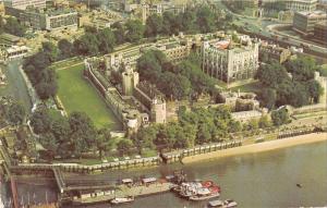 BR49968 Aerial view of the tower of London        England