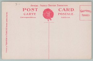 London~Franco British Exhibition~Franco British Pavilion~Postcard~1908