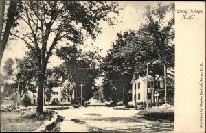 Derry Village New Hampshire NH c1905 Private Mailing Card Postcard