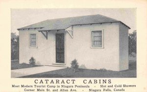 Cataract Cabins Niagara Falls Canada postcard