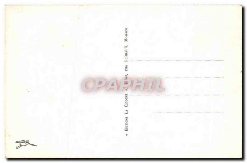 Old Postcard Beaulieu Sur Mer Gardens