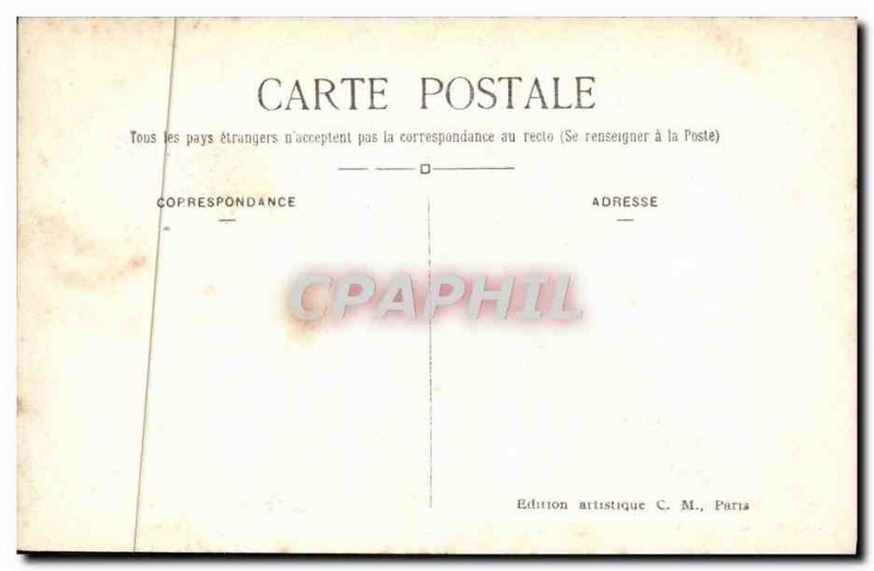Old Postcard Paris La Fontaine Medicis