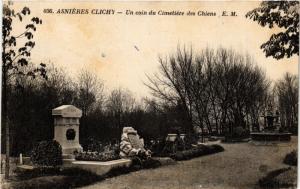 CPA Asnieres Clichy - Un coin du Cimetiere (274832)