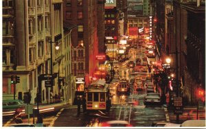 13516 Cable Car on Powell Street Hill, San Francisco