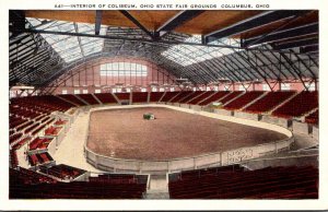 Ohio Columbus Ohio State Fair Grounds Coliseum Interior