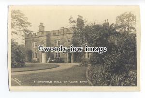 tq1794 - Cumbria - Thornfield Hall,  home of  Jane Eyre Rochester's - Postcard