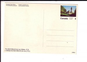 Saint Benoit du Lac Abbey, Quebec, Canada Post Prestamped Matching