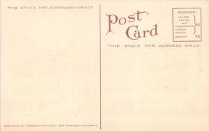 Watsonville California~Primary School Building~Tall Columns @ Entrance~c1910 Pc