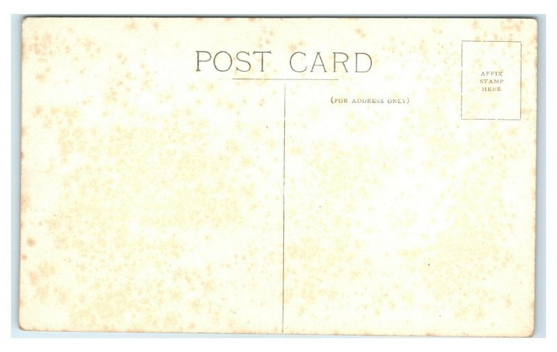 Postcard Anchor Line TSS Transylvania back discoloring U76
