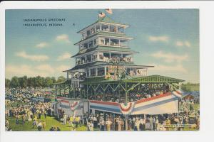 IN LN Indianapolis Indy Speedway Linen Mint