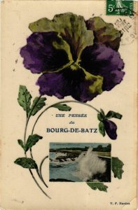 CPA Une Pensée dz Bourg.de-Batz (223110)