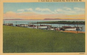 HARVE DE GRACE , Maryland, 1930-40s ; Yacht Basin