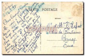 Postcard Poligny Jura Old Man has the Hood