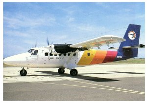 Air Pacific's DQFDK Twin Otter at  Suva Fiji Airport Postcard