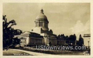 Real Photo - State Captiol Building - Olympia, Washington