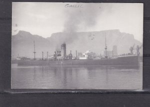 SHIP  GALLIC , WHITE STAR LINE, 1918 ppc., REPRINT.
