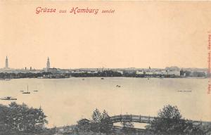 BG18386 grusse aus hamburg sendet germany