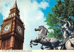 BR82154 big ben and the boadicea statue london   uk