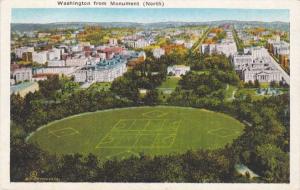 White House and other Government Buildings - From the Washington, Monument - WB