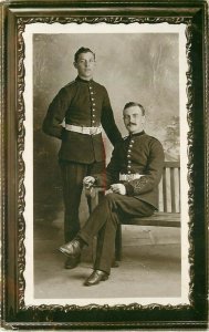 Military, Two British Soldier, RPPC