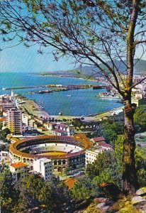 Spain Malaga Plaza de Toros y Puerto